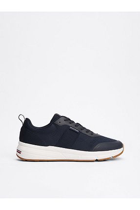 کفش اسنیکر آبی مردانه بند دار Tommy Hilfiger - کد 889677896