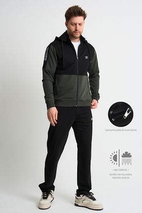 ست کرمکن اسپرت خاکی مردانه پنبه پلی استر Shooter Sportswear - کد 904634151