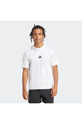تیشرت اسپرت سفید مردانه رگولار adidas - کد 887259729