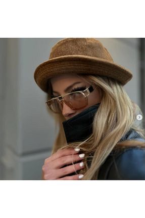 عینک آفتابی قهوه ای زنانه 50 giisshine - کد 904050182