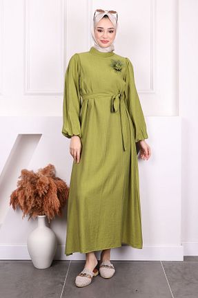 لباس حجاب سبز زنانه رگولار İmajButik - کد 904070954