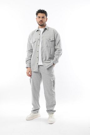 ست گرمکن طوسی مردانه مخلوط ویسکون Genie - کد 904083067