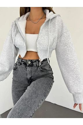 رویه طوسی زنانه %100 پنبه modaemay - کد 766025121
