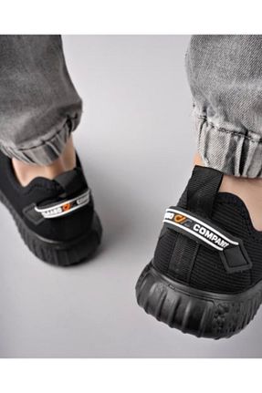 کفش پیاده روی مشکی زنانه میکروفیبر Walked - کد 904104206