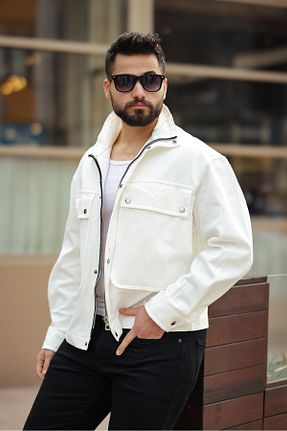 کت سفید مردانه رگولار RHONES - کد 904082421