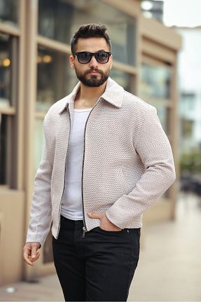 کت بژ مردانه رگولار RHONES - کد 904102020