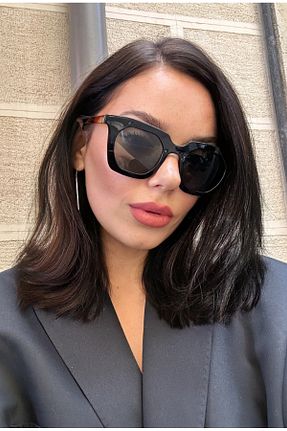 عینک آفتابی مشکی زنانه 49 REN EYEWEAR - کد 900040796