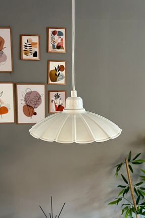 لوستر سفید فلزی Bamyum - کد 904106224