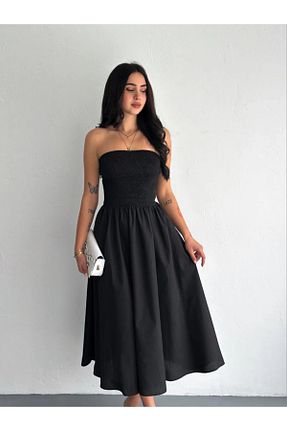 لباس مشکی زنانه بافت sportiness - کد 904113403