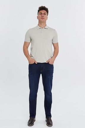 شلوار جین سرمه ای مردانه پاچه لوله تفنگی CEDY DENIM - کد 280729883