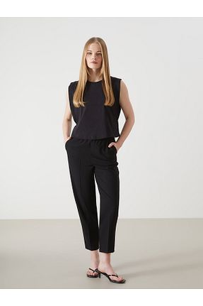 شلوار سبز زنانه الاستین LC Waikiki - کد 904155999