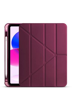 کیف تبلت زرشکی Apple Uyumlu Nezih Case - کد 921088110