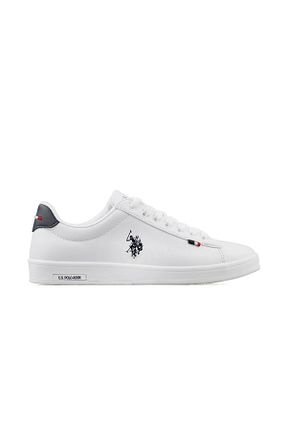 کفش اسنیکر سفید زنانه بند دار U.S. Polo Assn. - کد 904224401
