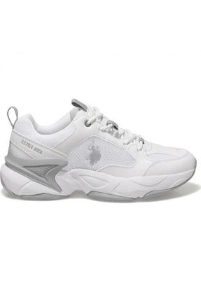 کفش کژوال سفید زنانه چرم خالص U.S. Polo Assn. - کد 904214051