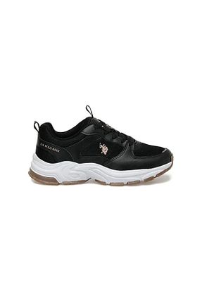 کفش کژوال مشکی زنانه پاشنه تخت U.S. Polo Assn. - کد 904214040