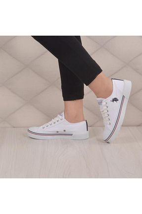 کفش اسنیکر سفید زنانه بند دار U.S. Polo Assn. - کد 904227079