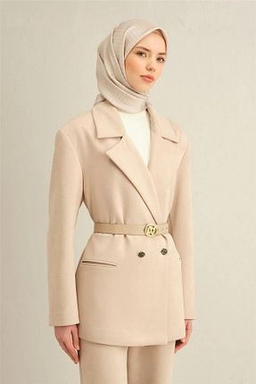 روسری طوسی کرپ ساتن ابریشم Armine - کد 904219816