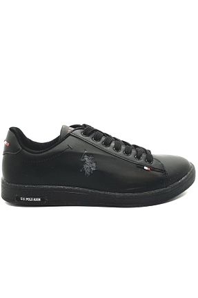 کفش اسنیکر مشکی زنانه بند دار U.S. Polo Assn. - کد 904227610