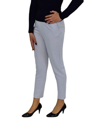 شلوار طوسی زنانه پارچه BAGLAN - کد 904237175