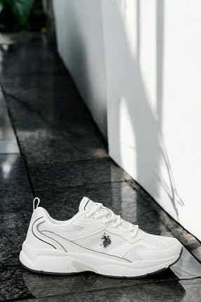 کفش دو و میدانی و تمرینی سفید زنانه U.S. Polo Assn. - کد 905472659