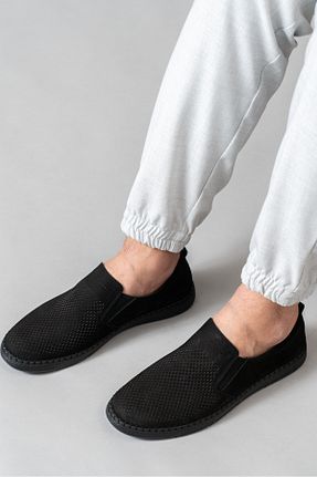 کفش کژوال مشکی مردانه چرم خالص D&M DANİ&MARCA - کد 833078203