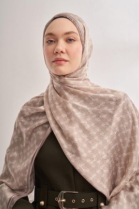 شال بژ زنانه پلی استر ARMANDA - کد 898892296
