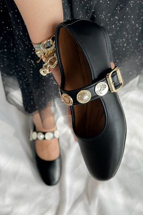 بابت مشکی زنانه جیر Shoebutik - کد 904262417