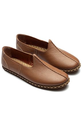 کفش کژوال قهوه ای مردانه چرم خالص YEMENİCİ NİYAZİ USTA - کد 904264353