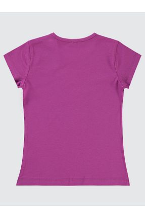 تیشرت بنفش بچه گانه رگولار Civil Girls - کد 905524983