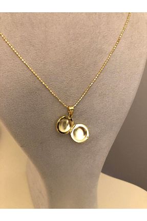 گردنبند نقره زرد زنانه 925 عیار emy by emel luxury silver jewelry - کد 904277913