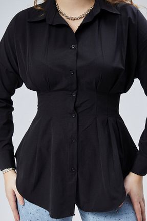 پیراهن مشکی زنانه لانگ فیت EMMAS CLOTHİNG - کد 904044351