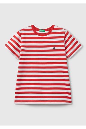 تیشرت قرمز بچه گانه رگولار United Colors of Benetton - کد 904301481