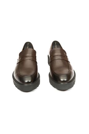 کفش کژوال قهوه ای مردانه پاشنه کوتاه (1 - 4 سانتی متر) BERTA - کد 904299351