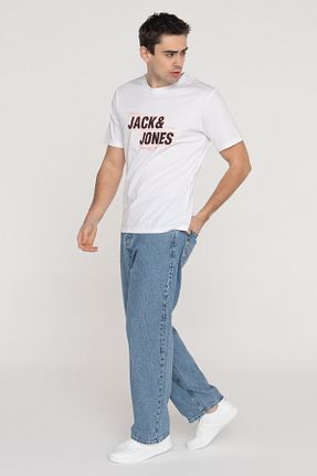 تیشرت سفید مردانه رگولار Jack & Jones - کد 886399399