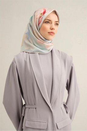 روسری سرمه ای İpek Tivil Armine - کد 904307334