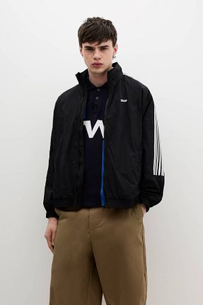 بادگیر و بارانی مشکی مردانه رگولار Pull & Bear - کد 904442507