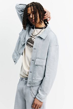 کت آبی مردانه Relaxed Pull & Bear - کد 903024681