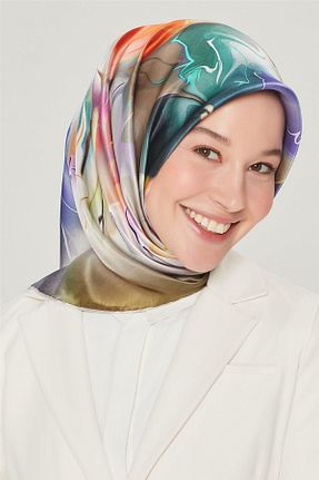 روسری صورتی İpek Tivil Armine - کد 243104218