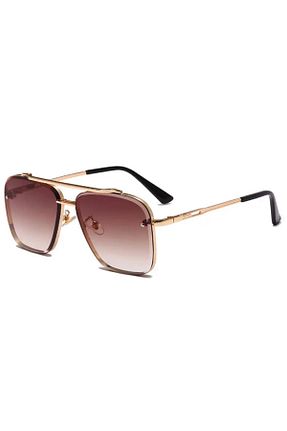 عینک آفتابی قهوه ای زنانه UV400 Toz Vintage - کد 640407244