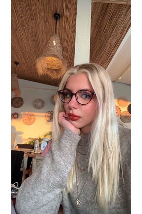 عینک محافظ نور آبی قهوه ای زنانه 50 funeyes - کد 885143850