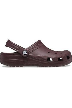 دمپائی زرشکی زنانه پاشنه تخت Crocs - کد 904360309