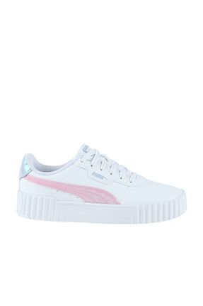 کفش اسنیکر سفید زنانه بند دار Puma - کد 883832072