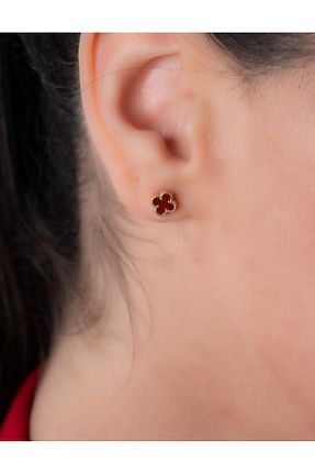 گوشواره طلا طلائی زنانه 8 عیار YCL JEWELLERY - کد 904403464