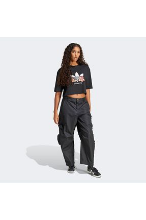 تیشرت مشکی زنانه رگولار adidas - کد 900963513