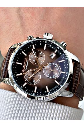 ساعت مچی قهوه ای مردانه 41-45 میلی متر Quantum - کد 904423328