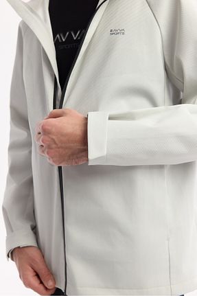 کاپشن طوسی مردانه پلی استر Avva - کد 904430057