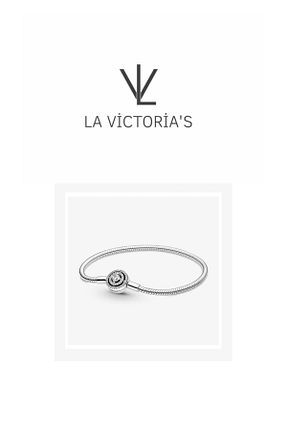 دستبند نقره زنانه 925 عیار la victorias - کد 903312891