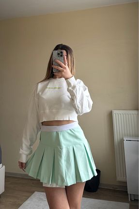 دامن سبز زنانه پارچه imrayboutique - کد 904452324