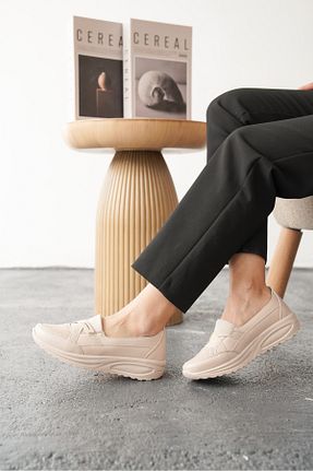 بابت بژ زنانه چرم مصنوعی lavishoes - کد 904449471