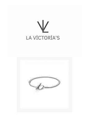 دستبند نقره زنانه 925 عیار la victorias - کد 903525701